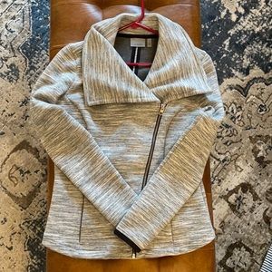 Athleta Asymmetric Zip Up Jacket